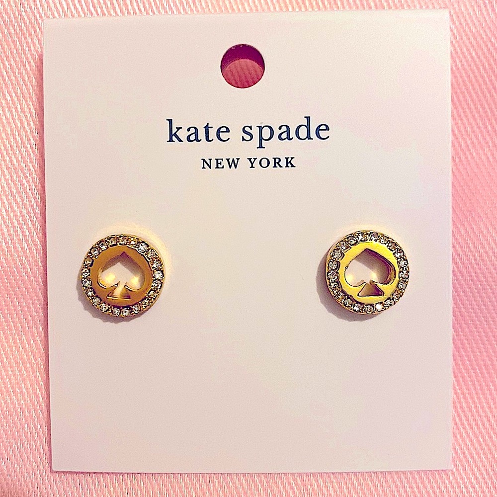 New! Kate Spade Gold Stud Earrings